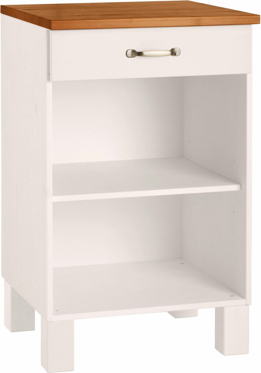 Notio Living Alby Kast Wit/Honing 60 cm