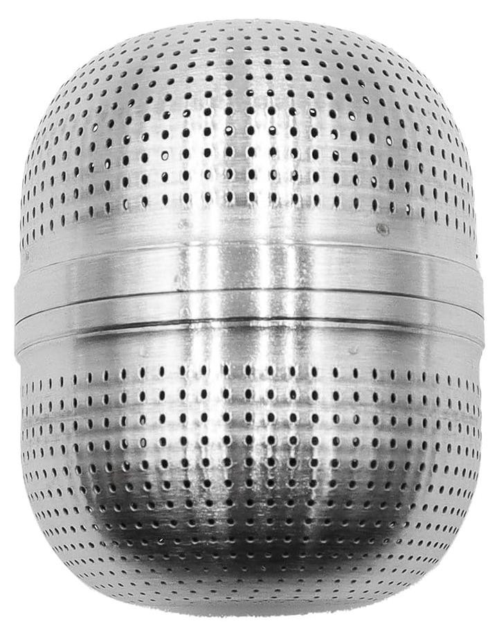 Dripio Bolvormig theefilter van roestvrij staal, 4,5 x 5,5 cm