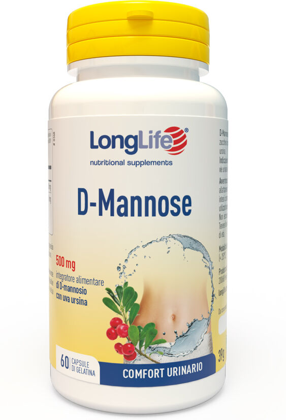 LONGLIFE Srl LongLife, D-Mannose, 60 capsule