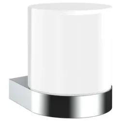 Emco Sensor-Seifenspender 272100102 chrom, Kristallglas, mit Stülpbecher, satiniert, Wandmodell