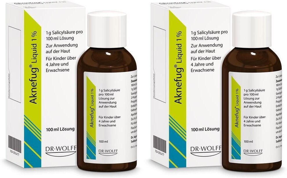 Aknefug liquid 1% Lösung 2x 2x100 ml