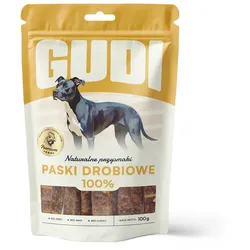 GUDI Hühnerfleischstreifen 500 g, natürliche Hundeleckerlis