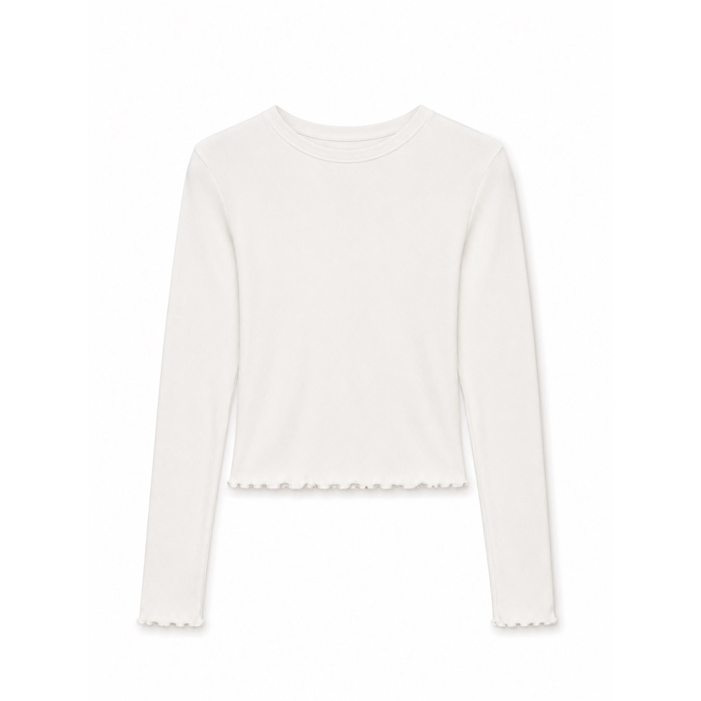 Mazine Babylock Hems Damen Longsleeves weiss Größe S Lifestyle Hautfreundlich