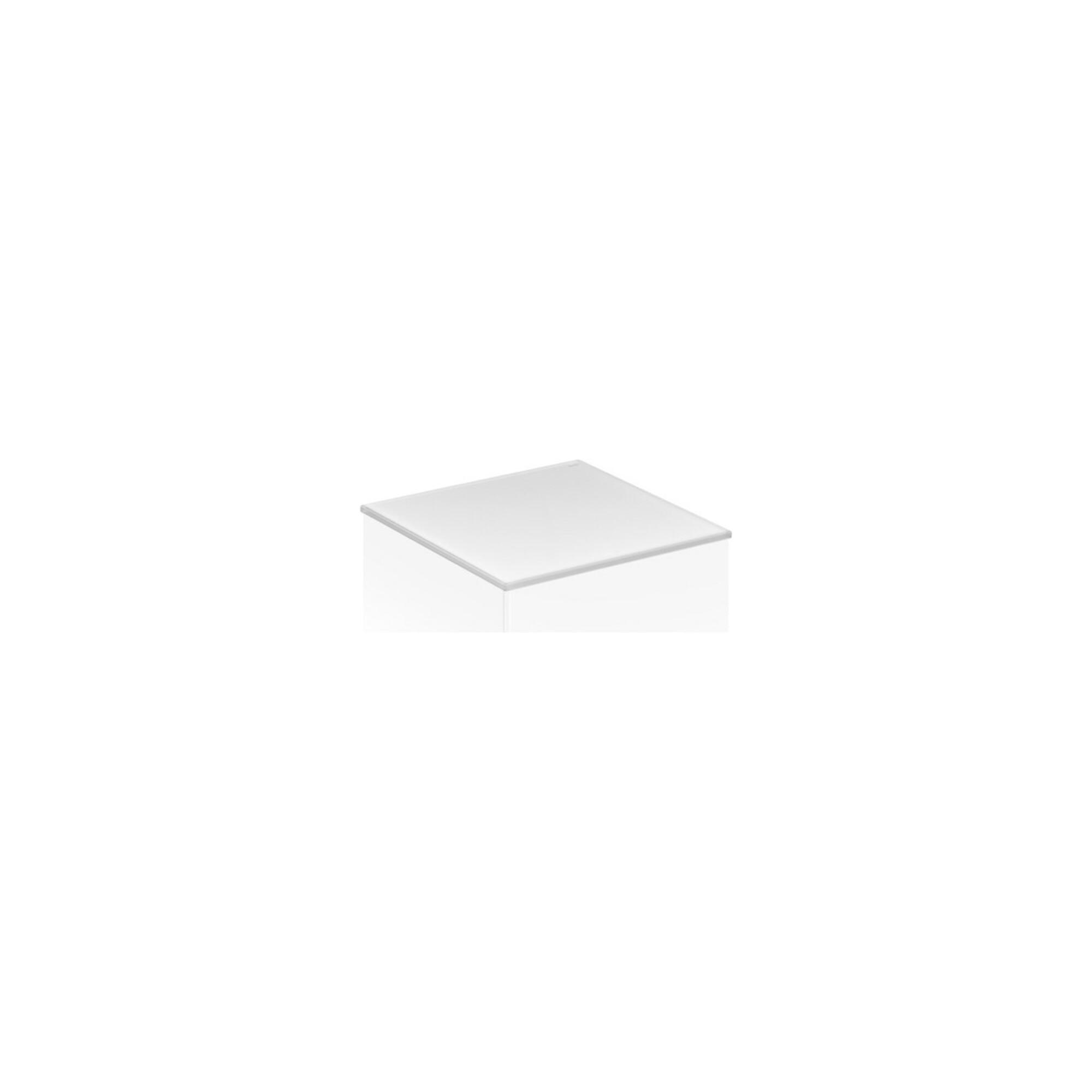 Keuco Abdeckplatte Edition 11 Planning 71,1x3x52cm, Gl. Tr, kl, Unters. lack. (31322149011)