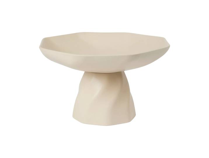 Broste Copenhagen Plat central Limfjord Ø28 cm Beige