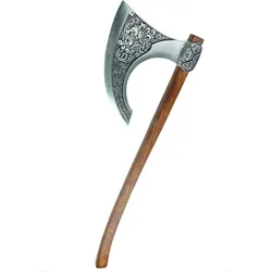 Normannen Axt mit robustem Holzgriff