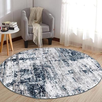 World Rug Gallery Distressed Abstract Area Rug