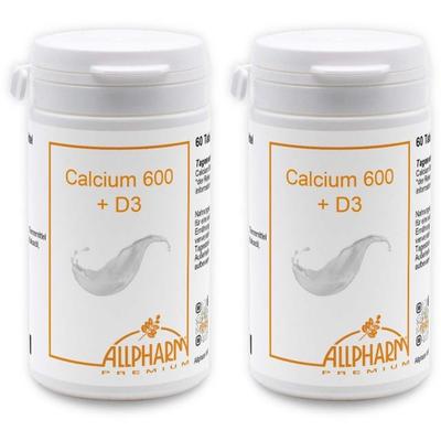 Calcium 600 mg+D3 Tabletten 2x 2x60 St