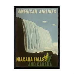 POSTER Niagara Falls Vintage A3 Rahmenlos