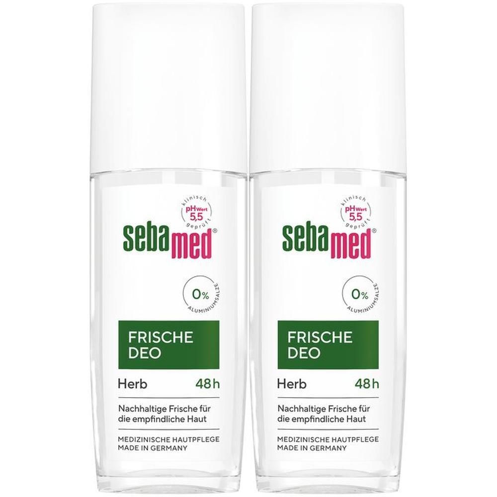 Sebamed Frische Deospray herb 2x 2x75 ml