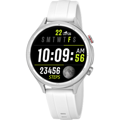 Smartwatch LOTUS "Smartwatch", weiß (weiß, weiß), Smartwatches, Damen, Smartwatch, Armbanduhr,Damenuhr,Bluetooth,Steuerung der Smartphone-Kamera,Wecker