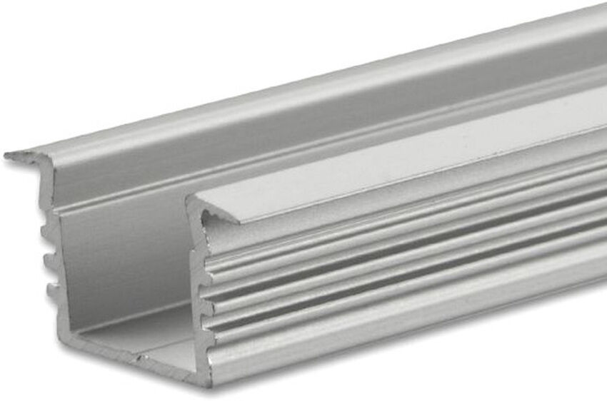 Isoled Led Einbauprofil Dive12 Aluminium Eloxiert, 200cm