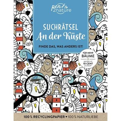 Suchrätsel An der Küste I Finde das, was anders ist!, Taschenbuch von , Pen2nature, 978-3-9876414-2-8