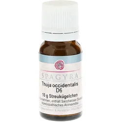 Thuja Occidentalis D 6 Globuli 10 g