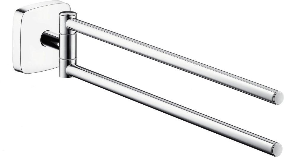 Hansgrohe PuraVida porte-serviettes 41512000 en 2 parties, chrome