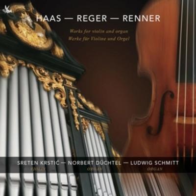 Werke für Violine & Orgel - Sreten Krstic,Norbert Düchtel,Ludwig Schmitt, CD