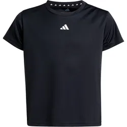 adidas Train Essentials Regular Fit Logo Trainingsshirt Kinder 095A - black/white 128