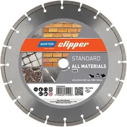Clipper Diamant Sägeblatt Standard 4x4 350x20/25,4mm allgemeine Baumaterialien