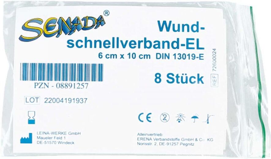 Senada Wundschnellverband 6x10 cm