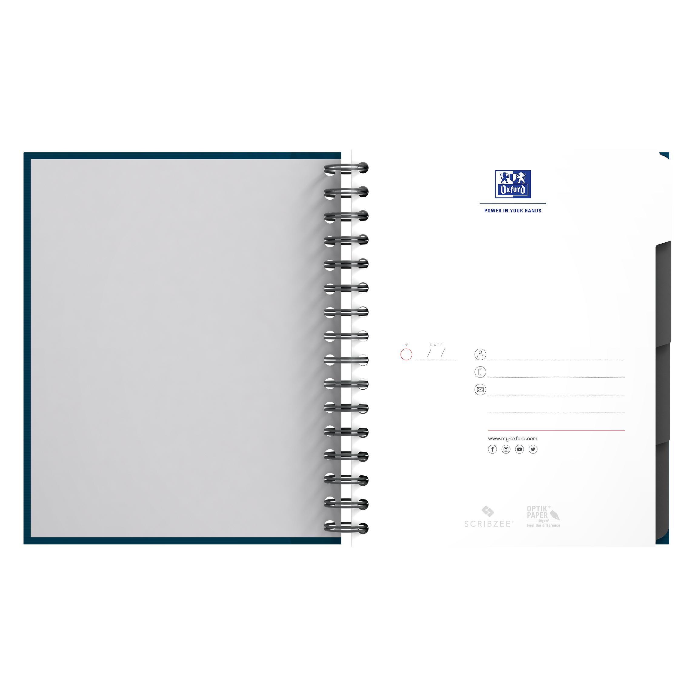 Oxford European Book (A5+, Kariert, Harter Einband) (100100314)