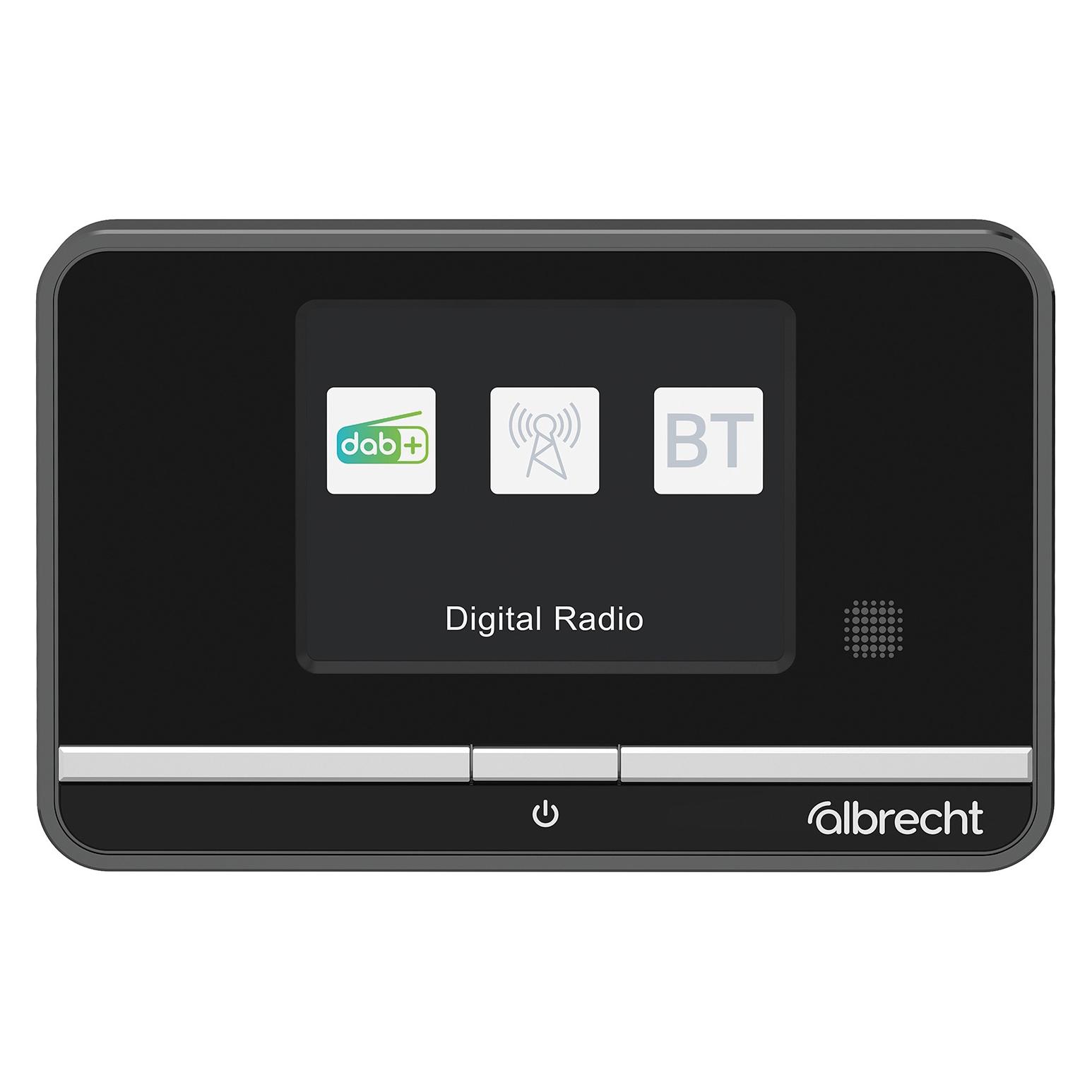 Albrecht DR 521 DAB+/UKW Radio-Tuner (DAB+, Bluetooth) (4032661275219)