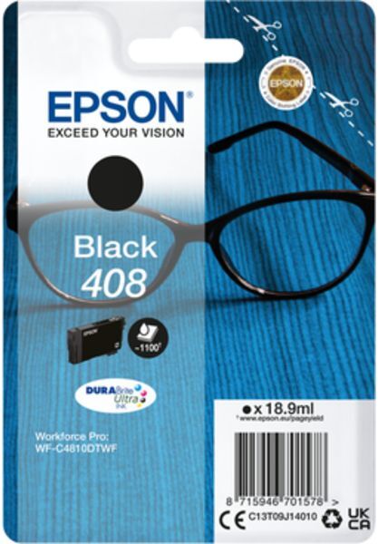 Epson 408 (C13T09J14010) - Schwarz - Druckerpatrone