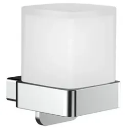 emco loft Einhand-Seifenspender Glasteil satiniert, chrom, 052100103 052100103
