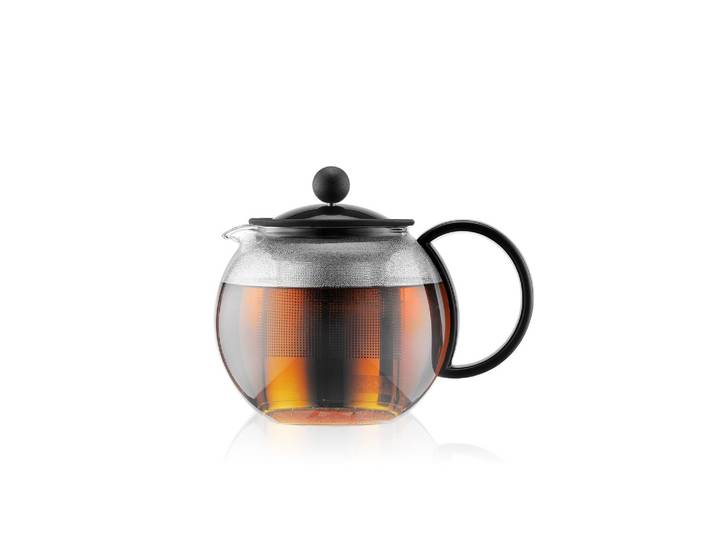Teebereiter BODUM Assam Schwarz, 0,5 l , schwarz, H:12,4cm, Teeautomaten, Teebereiter