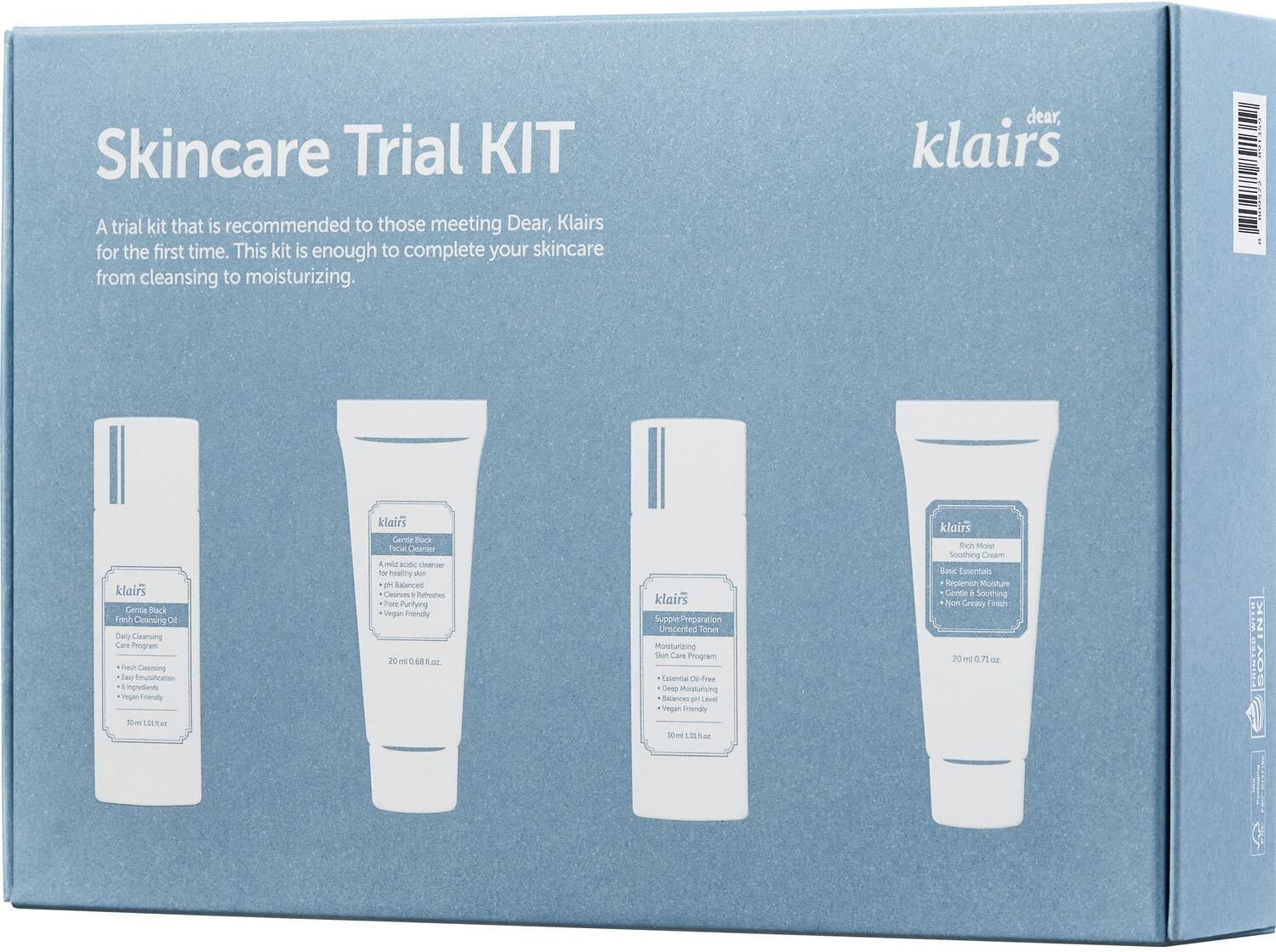 Klairs Skincare Trial Kit