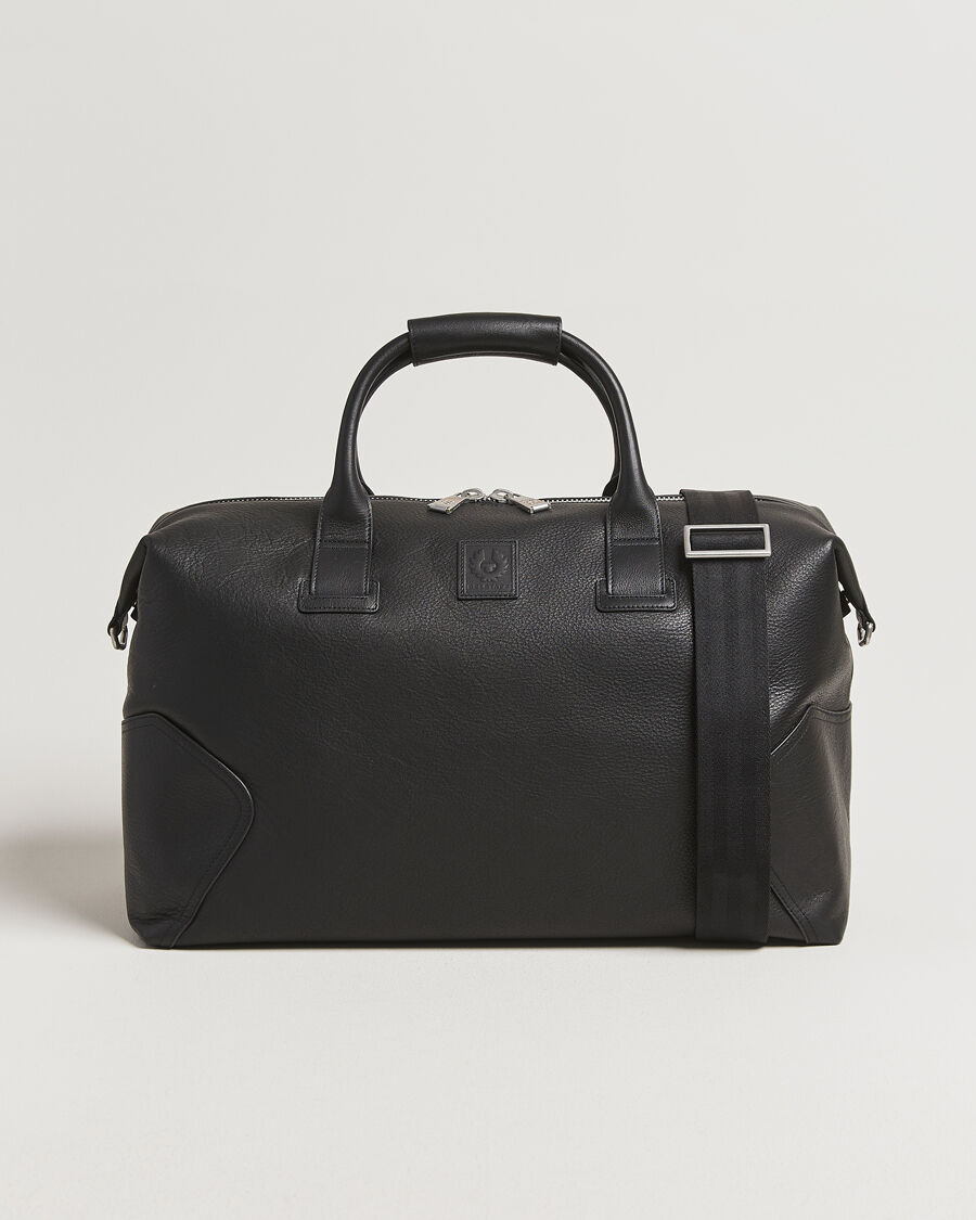 Belstaff Ronson Leather Weekendbag Black men One size Sort