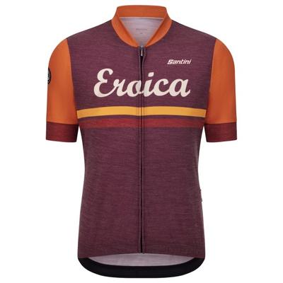 Santini - Eroica Iris - Radtrikot Gr XL rot