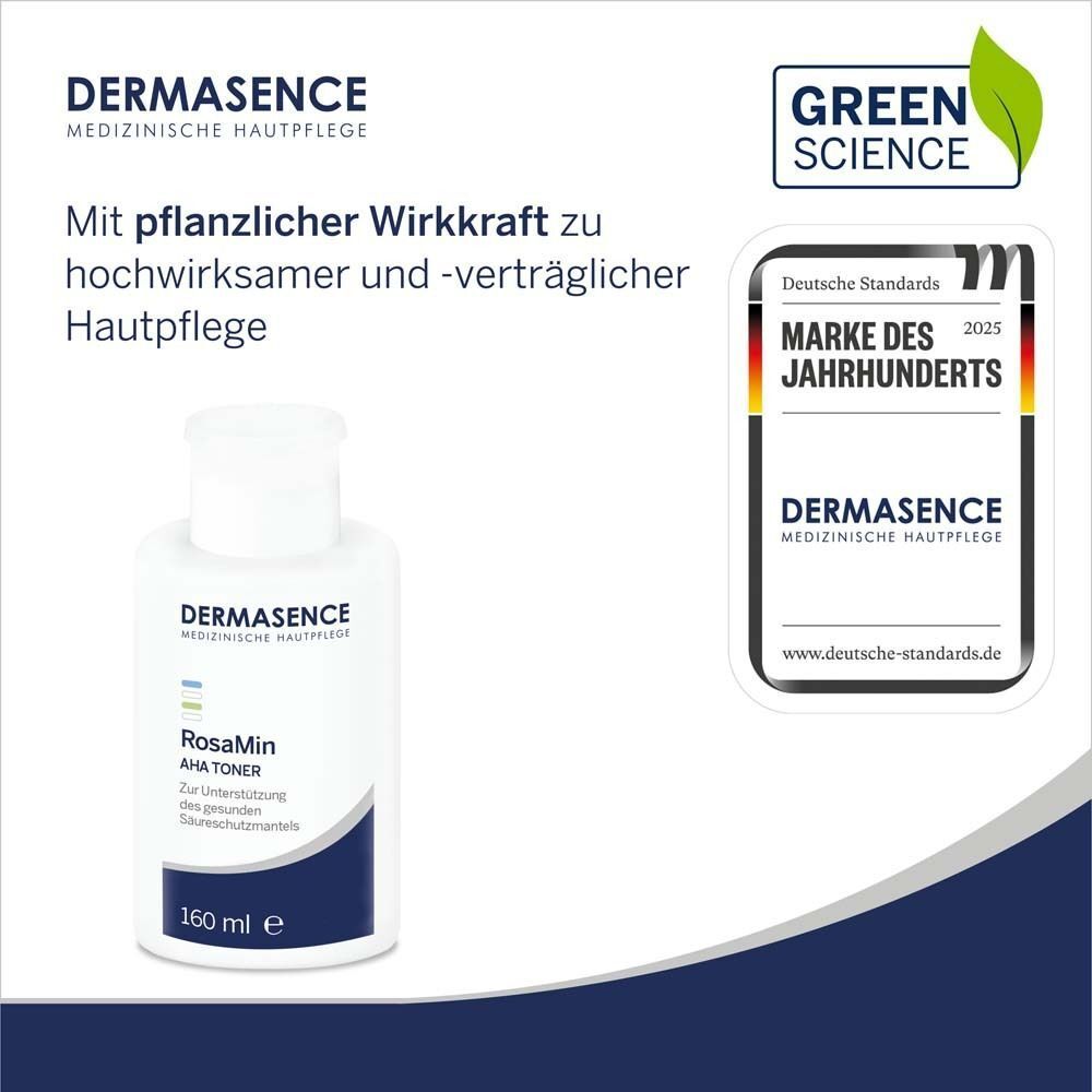 Dermasence RosaMin AHA Toner 2x 2x160 ml Lösung