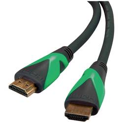 ROLINE GREEN ATC 8K HDMI Ultra HD Kabel mit Ethernet, ST/ST, schwarz, 2 m 11.44.6011