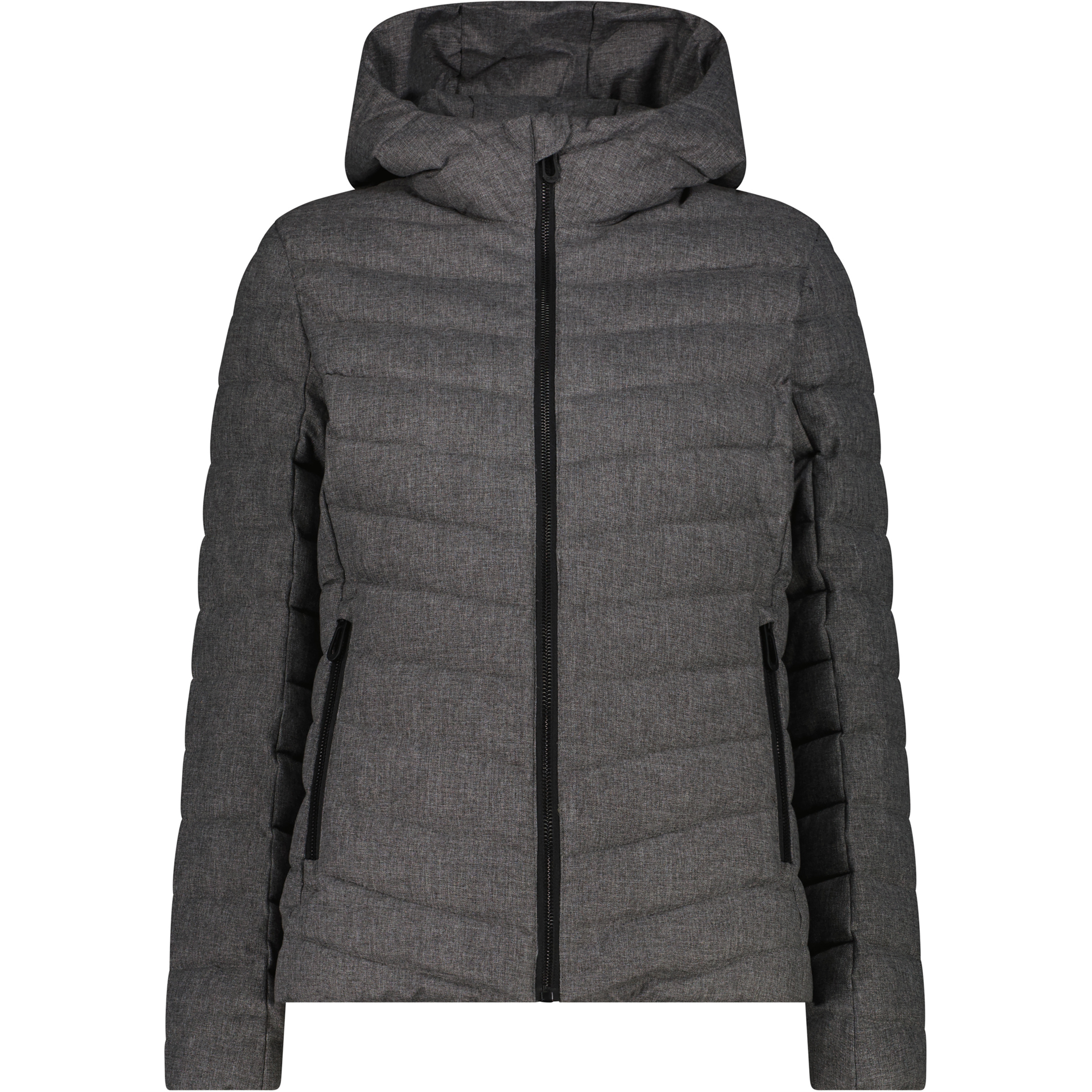 CMP Damen Isolationsjacke grau Größe XXL Lifestyle Wasserabweisend Wasserabweisend