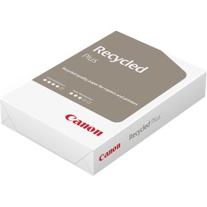 Canon Kopierpapier Recycled Plus, A4, Recycling, 80g/qm, weiß, 500 Blatt