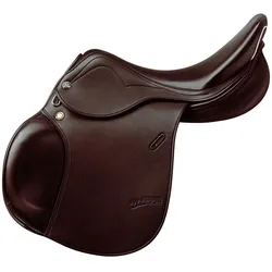 Sattel PR Joy Jumper D SPR, Doubliert, Standard, Gr. Klettpauschen tabacco 16/34