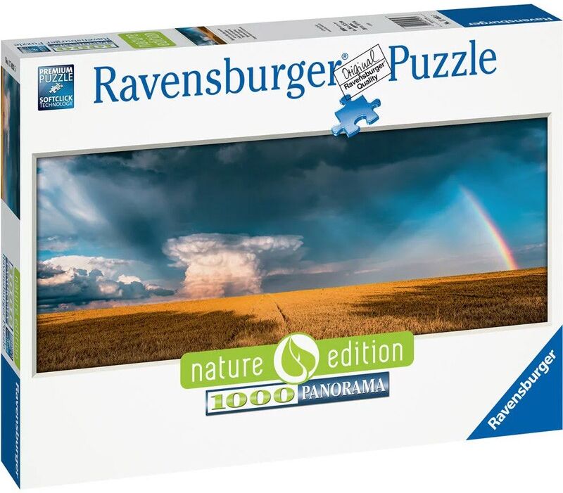 Ravensburger Puzzle 1000 p panoramique - Arc-en-ciel mystique /(Nature edition)