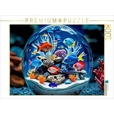 CALVENDO Puzzle Stille Wasser sind voller Leben. | 1000 Teile Lege-Größe 64x48cm Foto-Puzzle für glückliche Stunden, Sonstige von , Calvendo Puzzle