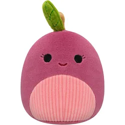 Squishmallows Squishmallow - Pets Dog toy with squeaky sound - Cherry 18 cm Fruit (Plüschspielzeug Hund), Hundespielzeug