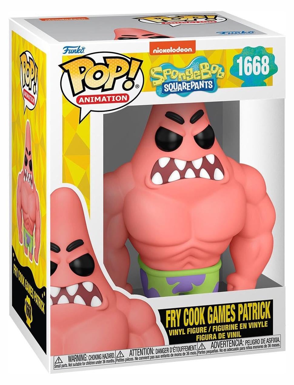 Funko Pop! Vinyl figuur SpongeBob Squarepants - Patrick de frituurkok 1668