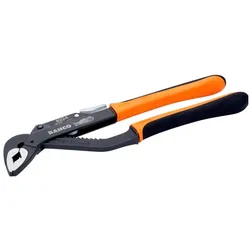 Bahco, Zange, ERGO Wasserpumpenzange mit Gleitgelenk und 2-Komponenten-Griff, brüniert 210 mm, Industrieverpacku (210 mm)