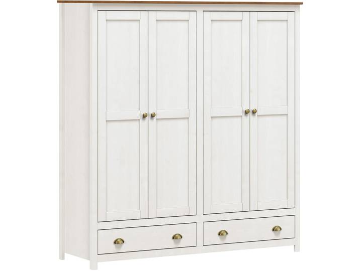 Kleiderschrank Julio weiss Kiefer B 176 cm