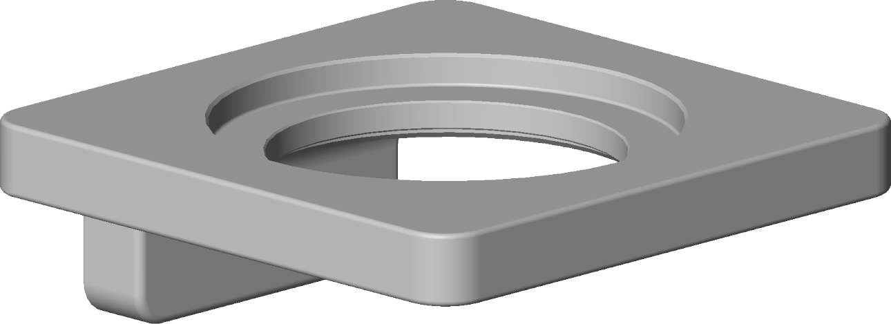 Dornbracht support mural porte-verre - c 081795507-47 champagne