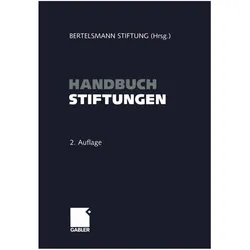 Handbuch Stiftungen, Fachbücher von Bertelsmann Stiftung