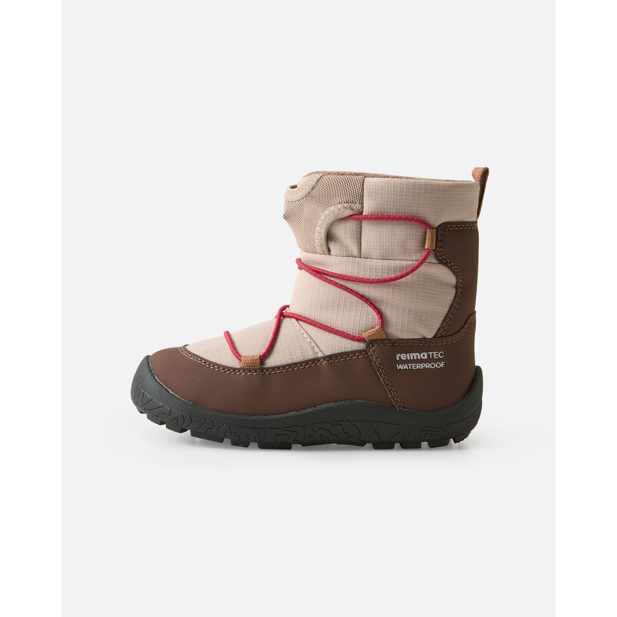Reima Reimatec Barefoot Winter Boots, Ensilumi Kids earthy beige (076A) 25 5400163A076A025