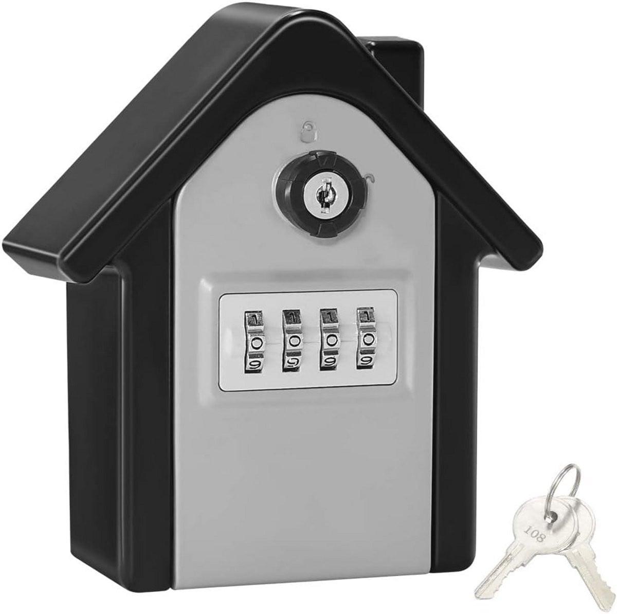 Beveiligde Sleuteldoos XL met Digitale Code en Noodsleutels voor Buiten en Thuis