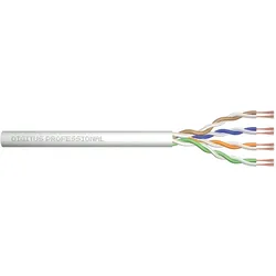 DIGITUS CAT 5e U/UTP Twisted Pair Patchkabel, 305m, grau