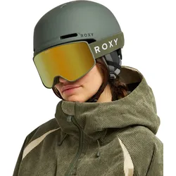 ROXY STORM WOMEN Schneebrille 2027 beetle/clux ml gold s3