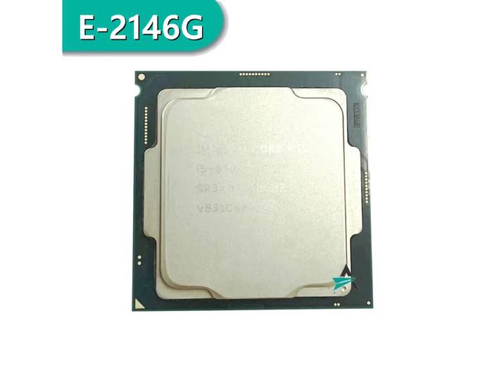 Processeur Xeon E E-2146G CPU 3.5GHz 12 mo 80W 6 cœurs processeur 12 fils LGA1151 pour carte mère serveur chipset C240 1151