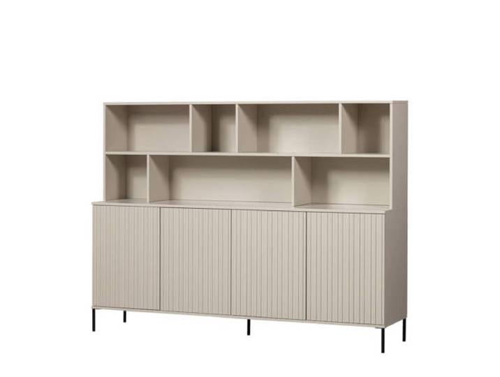 WOOOD New Gravure Wandkast - Grenen - Dust - 150x200x44